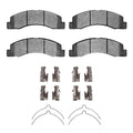 R1 99-05 Ford F-250 2WD (Super Duty) Front Semi Met Pads & Hardware Kit