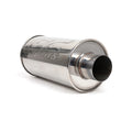DC Sports Universal Round Muffler 3 Inlet 3 Outlet
