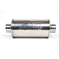 DC Sports Universal Round Muffler 3 Inlet 3 Outlet