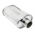 DC Sports Universal Oval Muffler 3 Inlet 3 Outlet