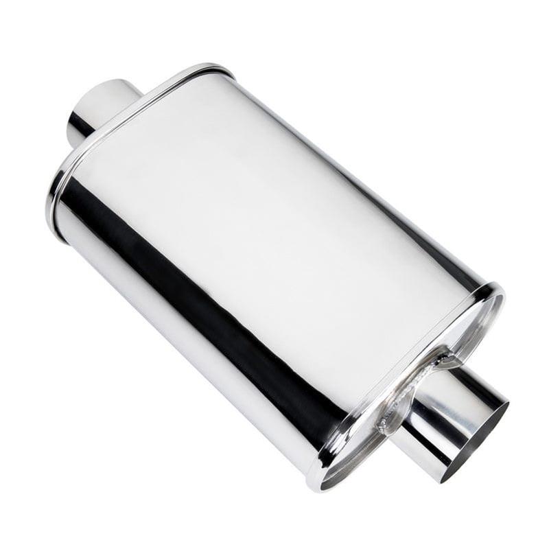 DC Sports Universal Oval Muffler 3 Inlet 3 Outlet