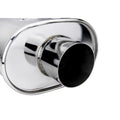 DC Sports Universal Oval Muffler 3 Inlet 3 Outlet