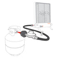 CAMCO 8FT LOW PRESSURE REG & HOSE
