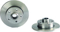 Brembo 92-95 VW Corrado/95-99 Golf/94-99 Jetta/93-97 Passat Rear Premium OE Equivalent Rotor