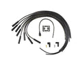 Spark Plug Wire Set- 8MM Black Wire With Black Straight Boots 4040K, Spark Plug Wires, Super Stock, Spiral Core, 8Mm, Black, Set ACCEL