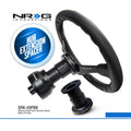 NRG Steering Wheel Hub Extension 4in. Spacer - Black