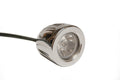 ~(1 lbs. 4X4X3)~ 2 Inch Work Light Round Polished Chrome 10 Watt Spot Quantum Series Quake LED