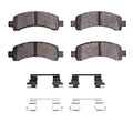 DFC 18-20 Chevrolet Express 2500 Rear 5000 Advanced Semi Metallic Brake Pads and Hardware Kit