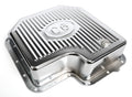 FORD C4 CHROME STEEL FINNED DEEP TRANS. PAN