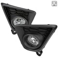 FOG LIGHTS WITH CLEAR LENS AND WIRING HARNESS KIT WITH SWITCH