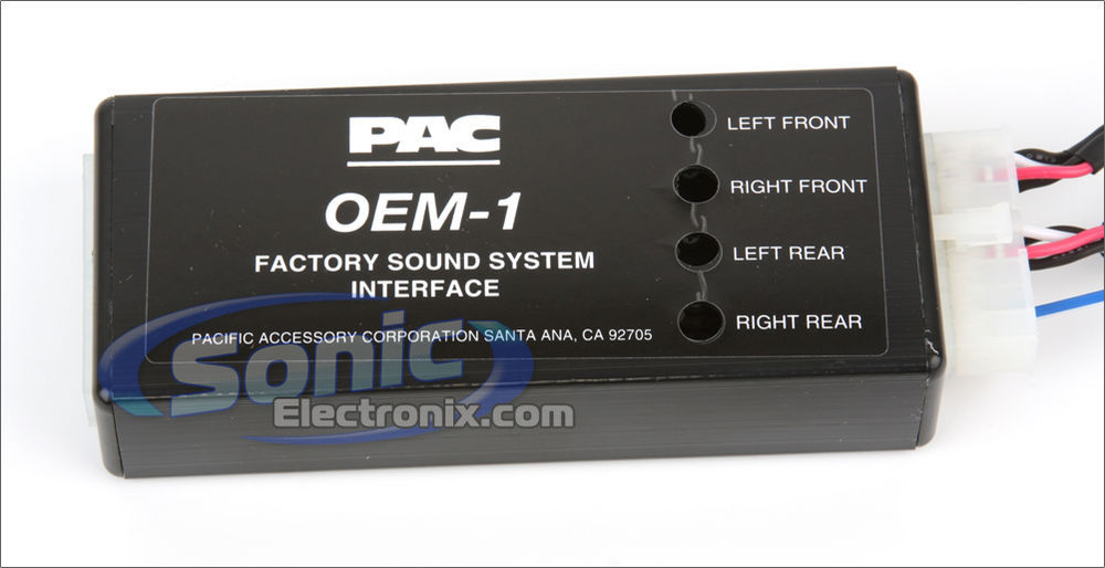 Pac Audio Accessories auto part
