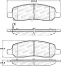 Street Brake Pads w/Shims and Hardware