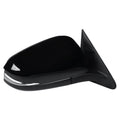 SIDE MIRROR- RIGHT-5 WIRES POWER LAMP(SIGNAL) GLOSSY BLACK