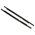 Rear Outer Door Glass Weatherstrip Set for 2007-2017 Jeep MK Compass Crown Automotive