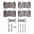R1 16-18 Ford Focus Front Semi Met Pads & Hardware Kit