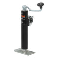 WELDON PIPE MOUNT SWIVEL JACK 2000# CAP. 10IN LIFT TOP WIND BLACK