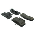 Centric Posi-Quiet Extended Wear Brake Pads w/Hardware - Front