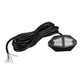 2PC RGBW MULTICOLOR ROCK LIGHT SYSTEM W/9FT CABLE (INTERIOR OR EXTERIOR USE)