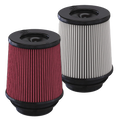 Air Filter For Intake Kits 75-5141 / 75-5141D Oiled Cotton Cleanable Red S&B