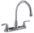 KITCHEN FAUCET 8IN HIARC HYBRID 2 LEVER CHROME