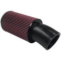 Air Filter For Intake Kits 75-3025-1,75-3017-2 Oiled Cotton Cleanable Red S&B