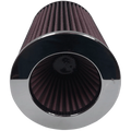 Air Filter For Intake Kits 75-3025-1,75-3017-2 Oiled Cotton Cleanable Red S&B