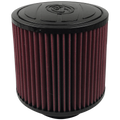Air Filter For Intake Kits 75-5061,75-5059 Oiled Cotton Cleanable Red S&B
