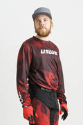 USWE Rok Off-Road Air Jersey Adult Flame Red - XS