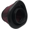 Air Filter For Intake Kits 75-5068 Oiled Cotton Cleanable Red S&B