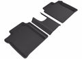 3D MAXpider 2014-2019 Nissan Versa Note Kagu 2nd Row Floormats - Black