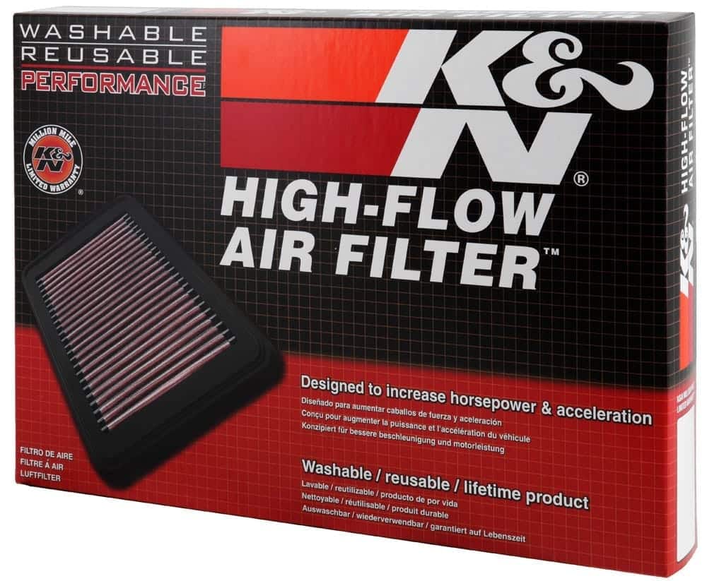 25 INFINITI QX60/MURANO PANEL REPLACEMENT AIR FILTER RED
