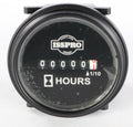 ~(0.2 lbs. 3X3X3)~ Gauge Hourmeter 10-80 Vdc Blk