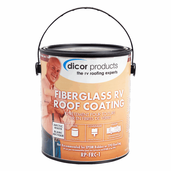 1 GAL. FIBERGLASS RV ROOF COATING