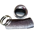 OUTSIDE VENT KIT-BLACK