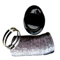OUTSIDE VENT KIT-BLACK