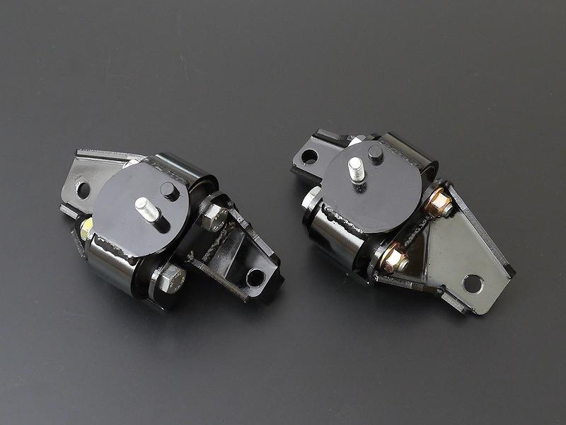 Replacement Bushing with plate Engine Mount Set Right HD Rubber with Steel Bracket 2013 Scion FR-S / Subaru BRZ 2017 Toyota 86 Nut 45Nm/33ft-lbs.