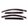 TFX INCHANNEL WNDW VENTS SMOKE 4PC