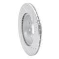 DFC 91-95 Toyota MR2 Rear Left Drilled & Slotted Silver Brake Rotor