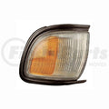 RH FRONT MARKER LAMP ASSY; W/BLACK RIM; TO 12/98; PATHFINDER 9699