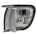 RH FRONT MARKER LAMP ASSY; W/BLACK RIM; TO 12/98; PATHFINDER 9699