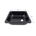 SINK SR1315 RECTANGULAR 12.75 X 14.88 BLACK
