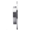 R1 Concepts Brake Rotor Drilled and Slotted Silver Fits Mitsubishi Space