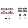 R1 2010-2016 Hyundai Genesis Coupe Front R1 Optimum OE Pads & Hardware Kit