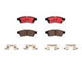 Brembo 05-19 Nissan Frontier/2005 Xterra/08-15 Xterra Rear Premium NAO Ceramic OE Equivalent Pad