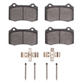 DFC 04-07 Volvo S60/V70 Rear 5000 Advanced Low Metallic Brake Pads and Hardware Kit