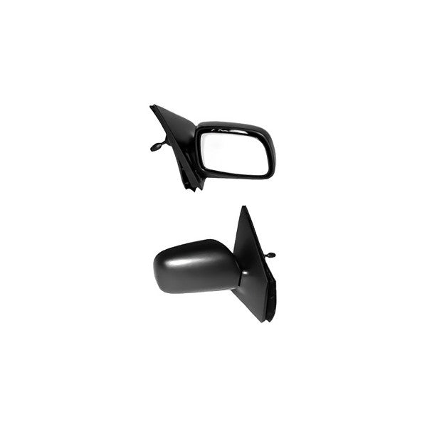 RH DOOR MIRROR MAN REM (W/LEVER) NONHTD SMOOTH BLK ECHO CPE/SDN 0005