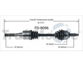 NEW CV AXLE