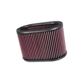 K&N Oval Air Filter - 8-7/8in L 5-1/4in W 6in H