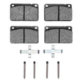 DFC 75-84 Volvo 242244245 Front 5000 Advanced Low Metallic Brake Pads and Hardware Kit