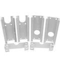 POWER AWNING HARDWARE 6IN STANDOFF KIT POLAR WHITE